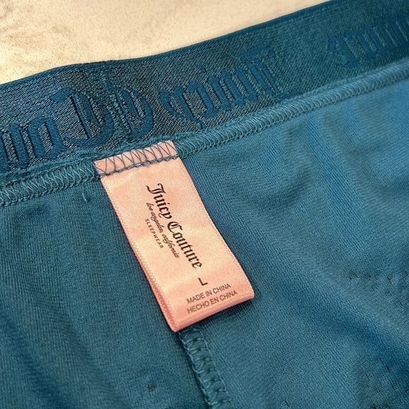 Juicy Couture X Urban Outfitters OG Bling Velour Pants Y2K Large - Picture 4 of 17